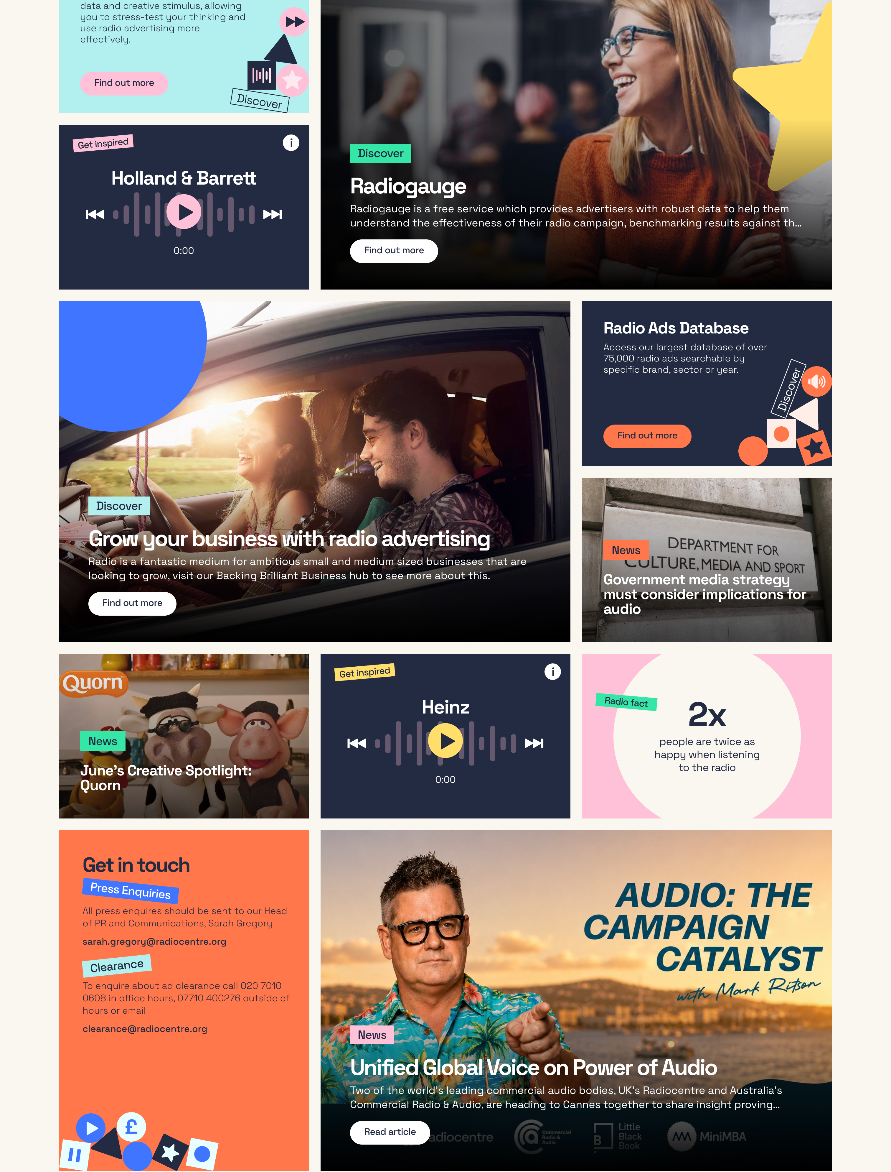 WARC — the state of audio
